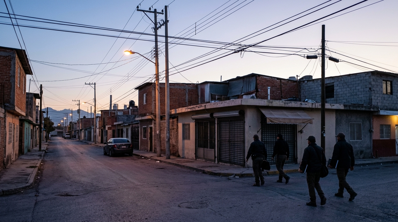 Fiscalía despliega 11 cateos simultáneos en la colonia Industrial de Monterrey