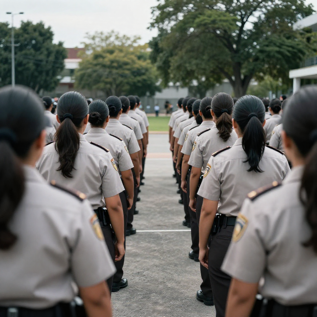 Fuerza Civil de Nuevo León reporta 1,564 mujeres; en marzo eran 1,574