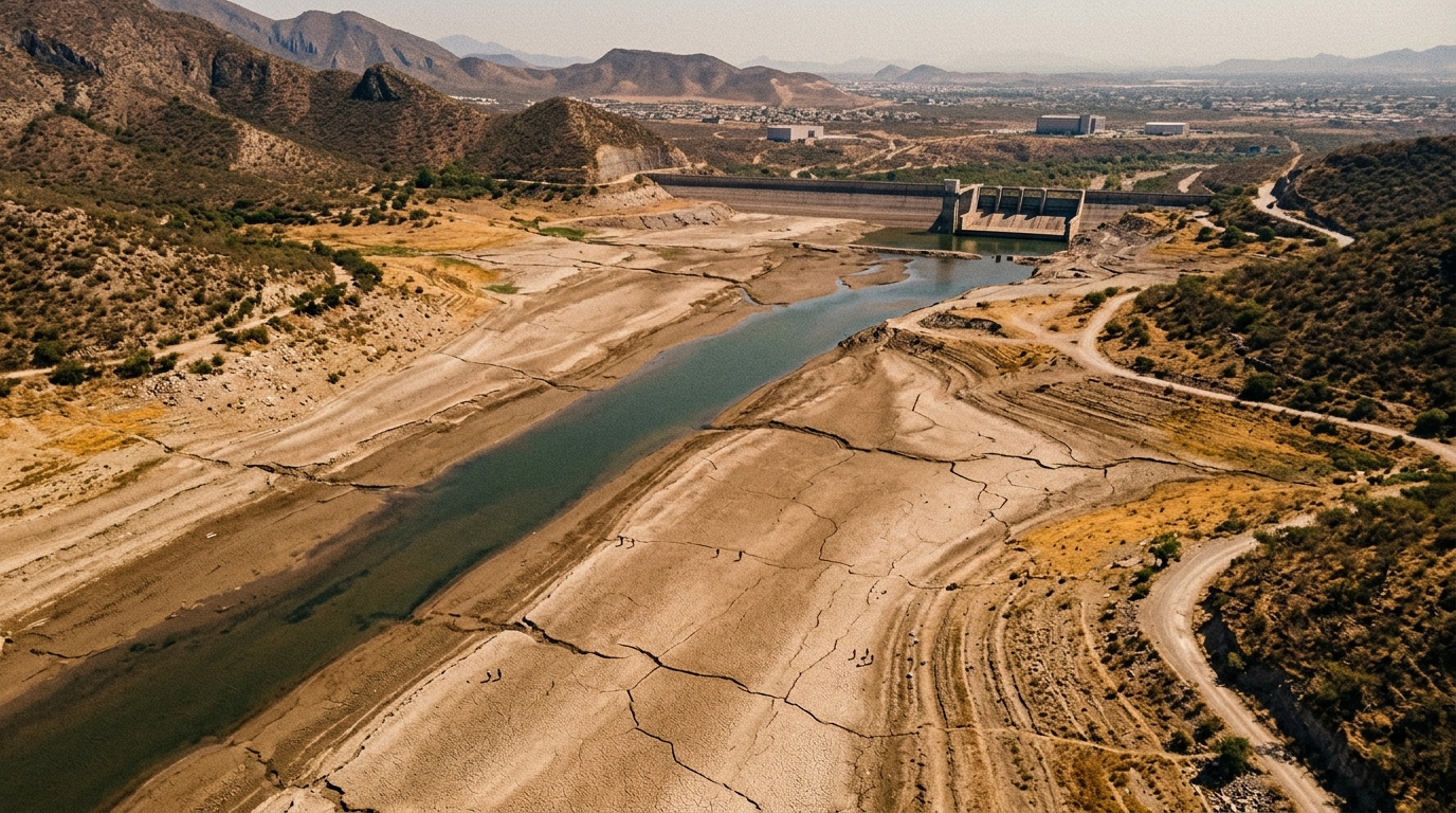 Presas de Monterrey captan en una semana agua para día y medio